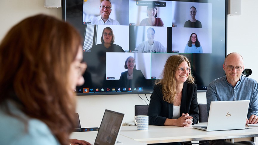 Schmuckbild: Teammeeting