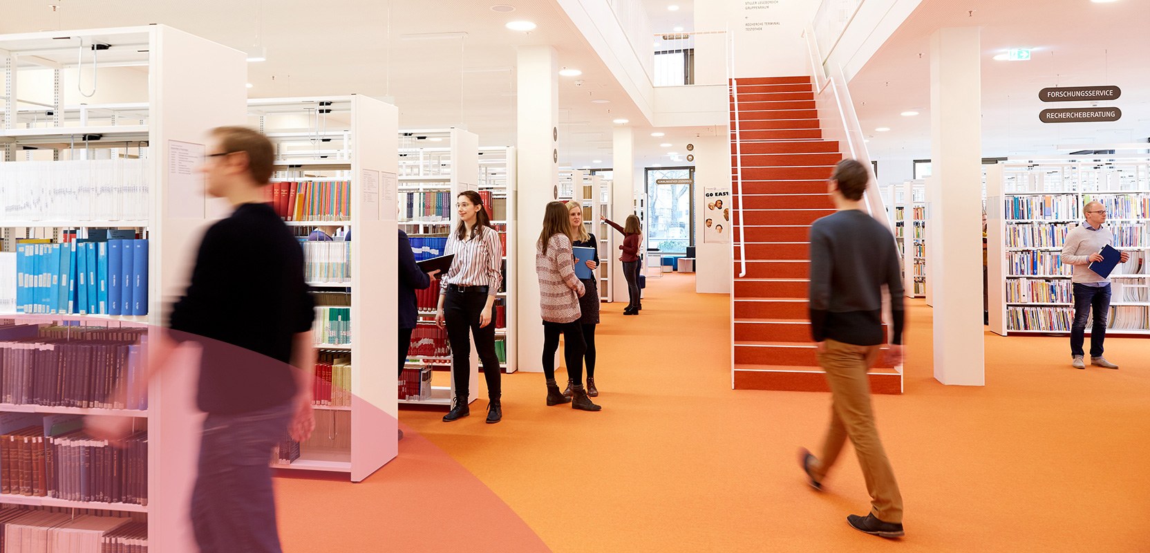 Schmuckbild: Bibliothek